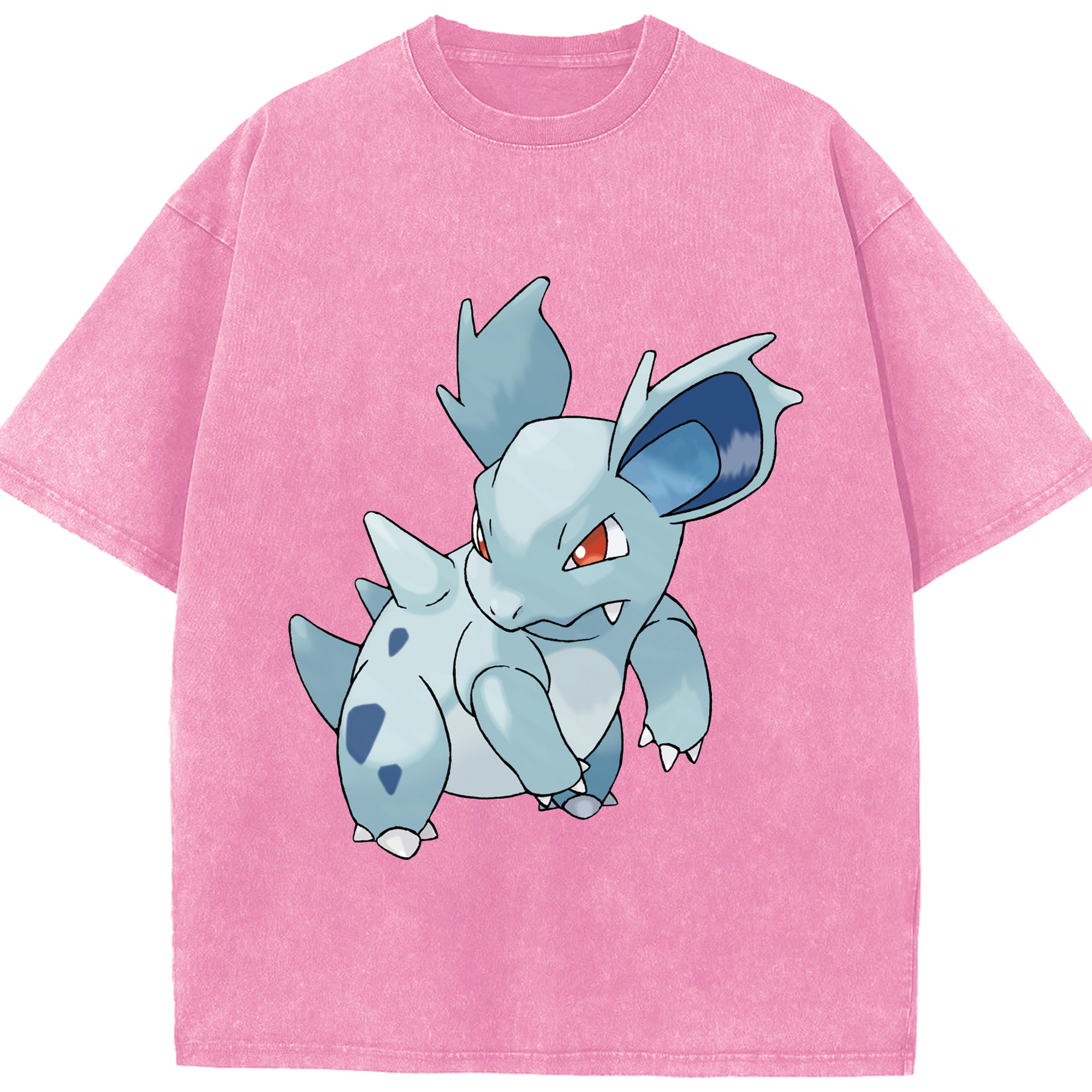 （画像用） ポケットモンスター Pokémon 綿100% ヴィンテージ風 半袖Tシャツ（フロントプリント）